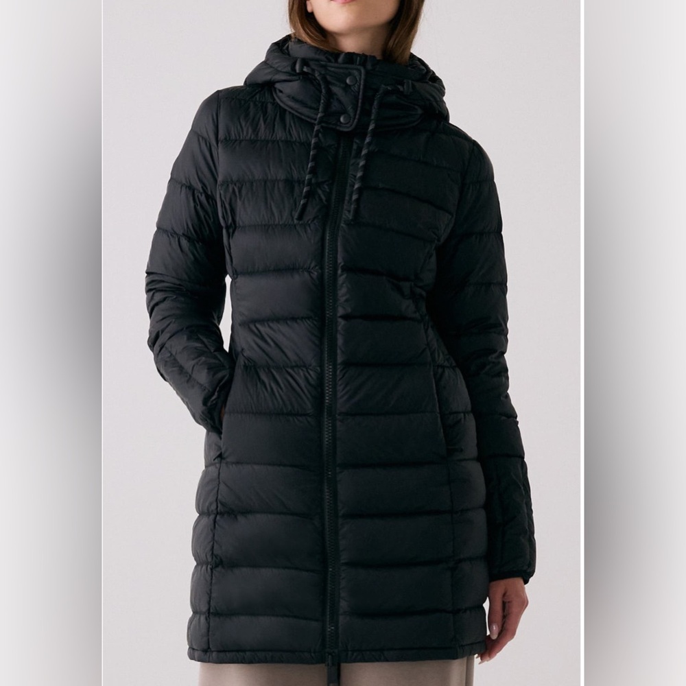 Claudia Hooded Packable Down Jacket - image 1